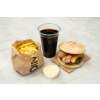 Bacon beef burger menu